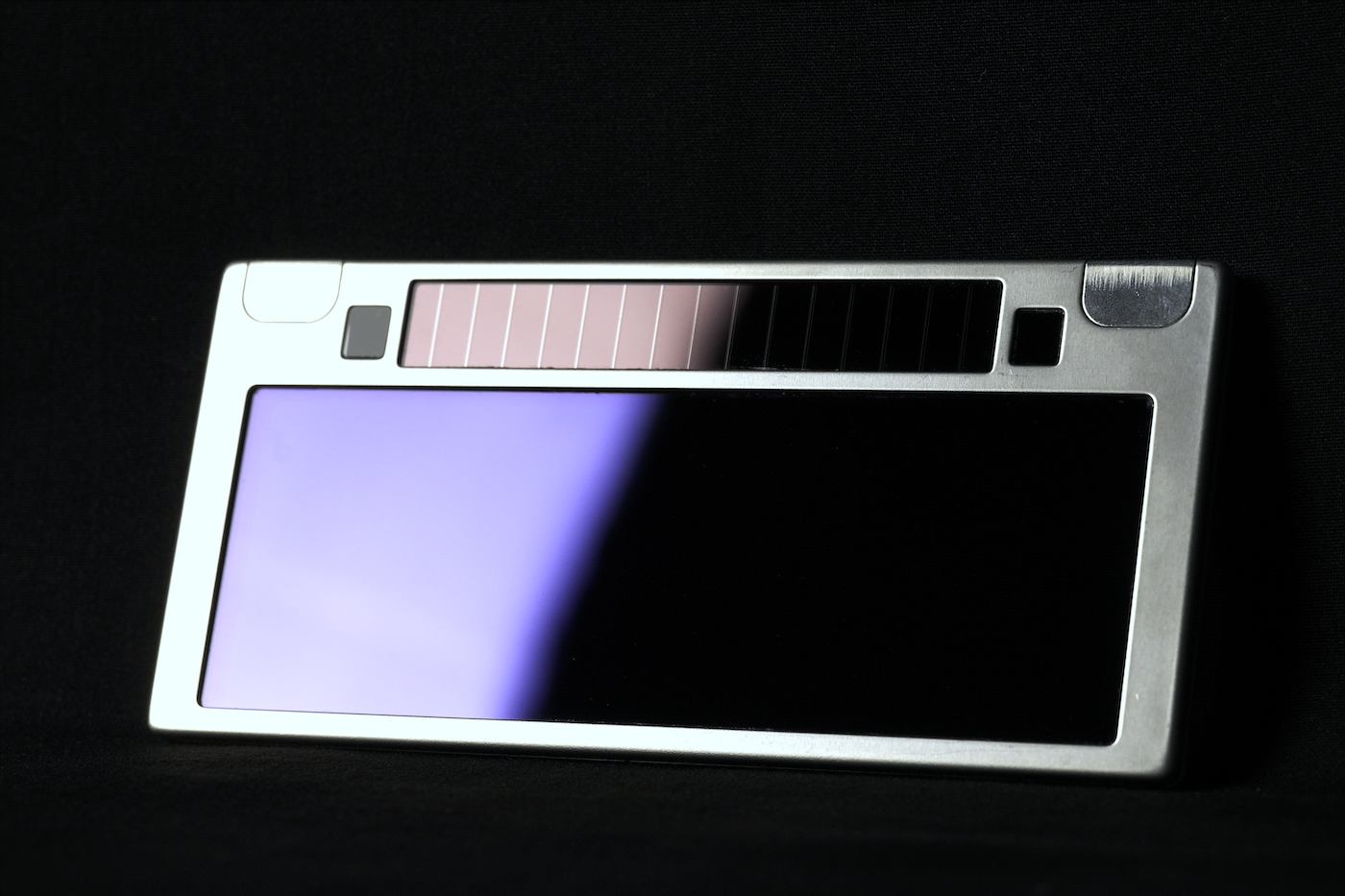 Grumpy Vision, an auto darkening welding lens.